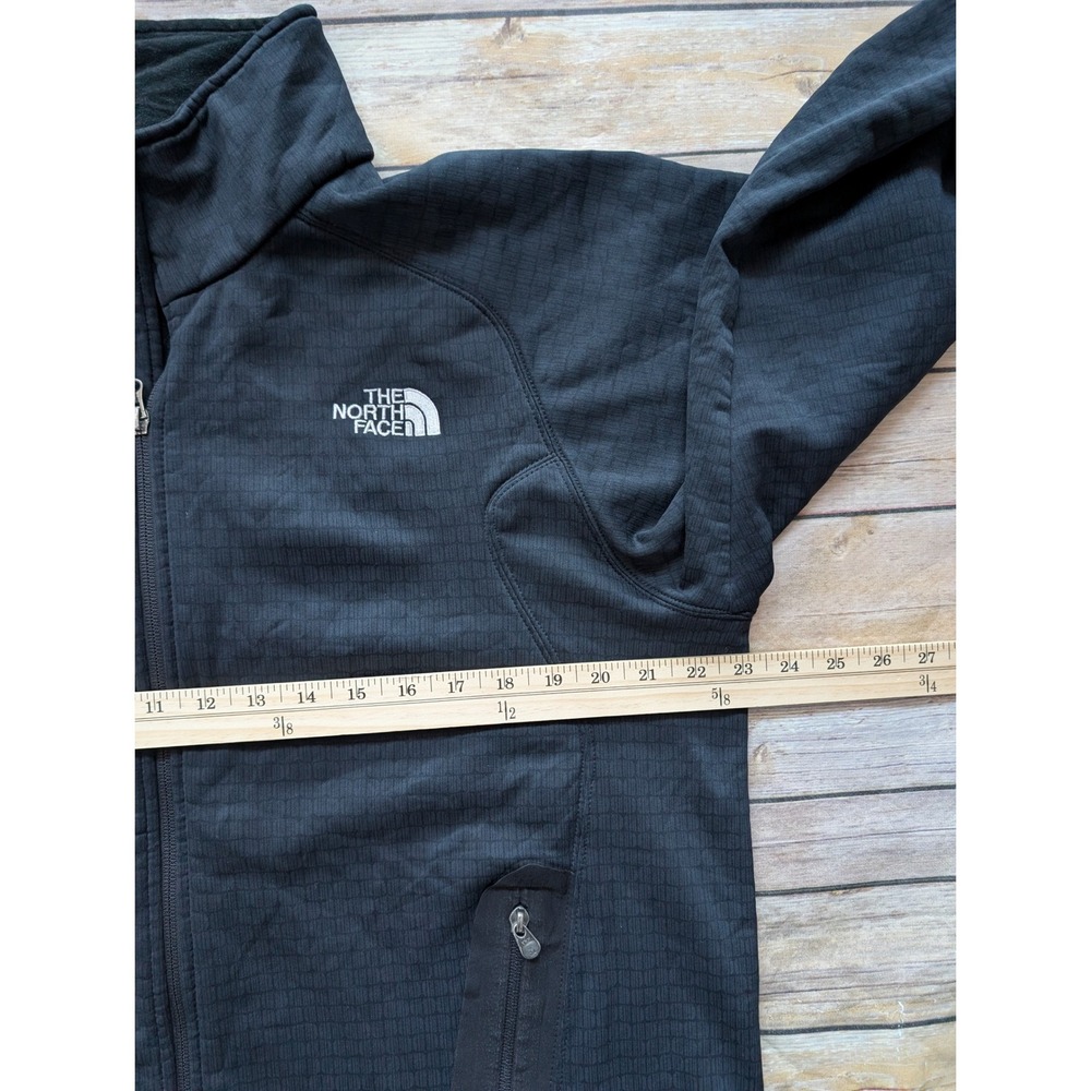 The North Face AA5J Summit Series Windwall Jacket Mens L Polyester Black Fleece - Picture 3 of 9